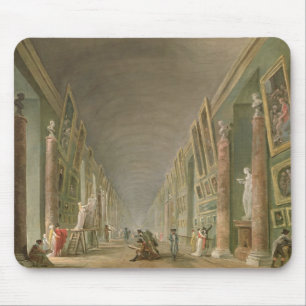 The Grand Gallery of the Louvre Mouse Pad