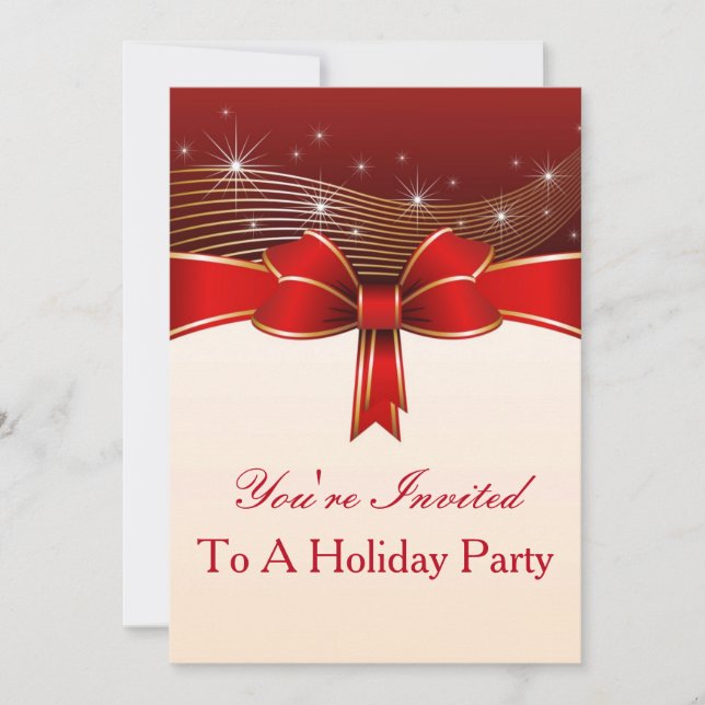 The Grand Holiday Party Invitation (Front)