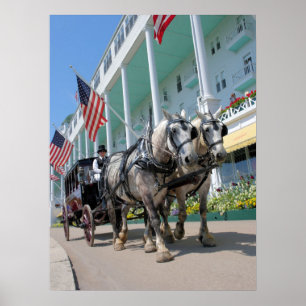 The Grand Hotel - Mackinac Island, Michigan Poster
