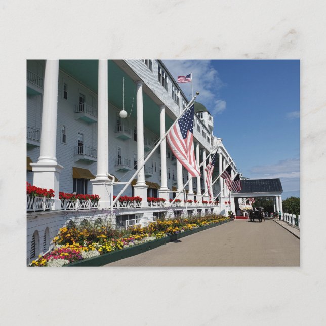 The Grand Hotel on Mackinac Island, Michigan Postcard (Front)