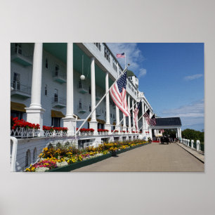 The Grand Hotel on Mackinac Island, Michigan Poster