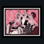 "The Grand Palace at Montmarte" 1926 Art Deco Poster<br><div class="desc">Colourful, 1926, Art Deco Print by Jacque Declerc ca 1926 "The Grand Palace at Montmarte." 16x20 shown. Available in other sizes.</div>