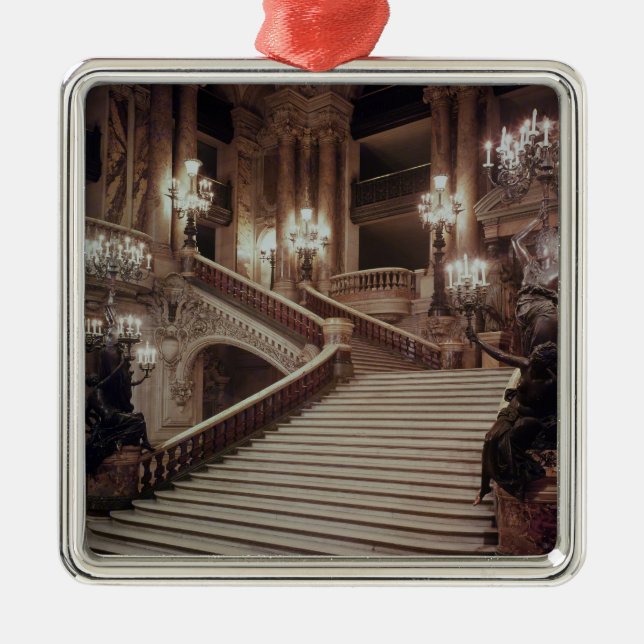 The Grand Staircase of the Opera-Garnier Metal Tree Decoration (Front)