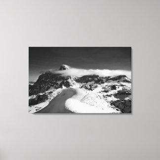 The Grand Teton and the cathedral group as Canvas Print