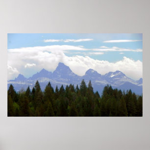 The Grand Tetons Poster