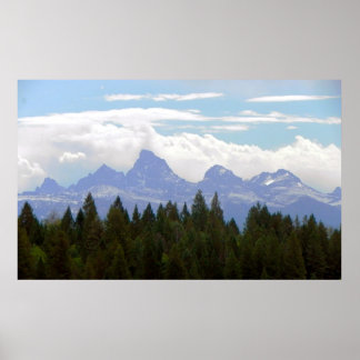 The Grand Tetons Poster
