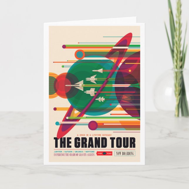 The Grand Tour - NASA Visions of the Future Card (Front)