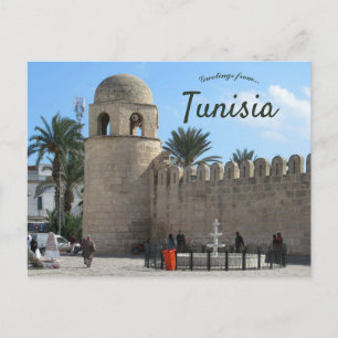 The Grande Mosquee in Sousse Tunisia Postcard