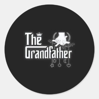 The Grandfather Baby Strings Control T Classic Round Sticker