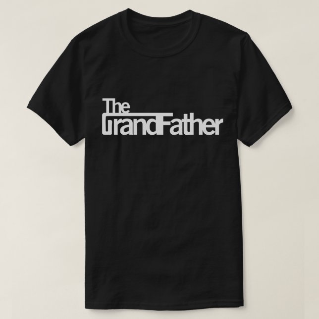 The Grandfather Special Gift | GrandParents Day T-Shirt (Design Front)