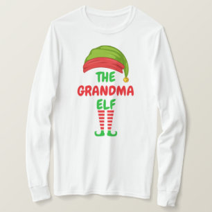 The Grandma Elf Basic Long Sleeve T-Shirt