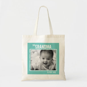 The Grandma Personalised Photo and Name Tote Bag
