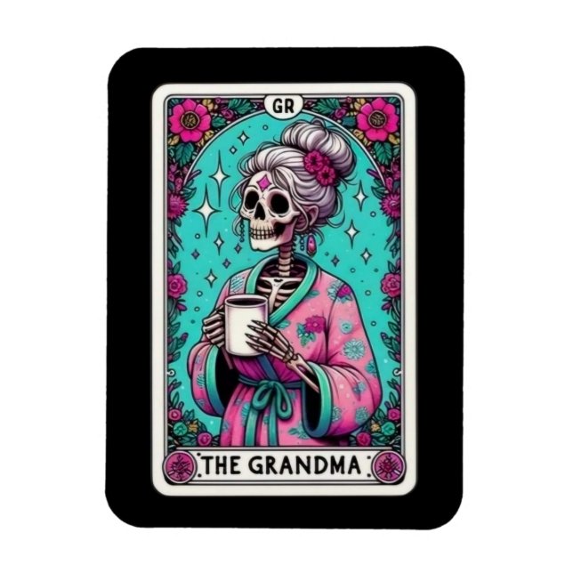 The Grandma Tarot Card Magnet (Vertical)