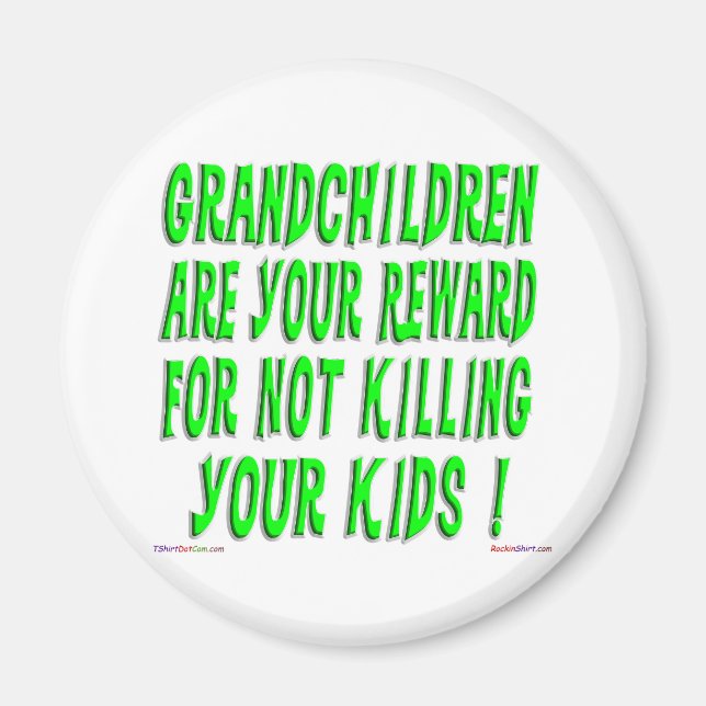The Grandparent Reward Magnet (Front)