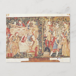 The Grape Harvest, from the 'Workshop on the Banks Postcard