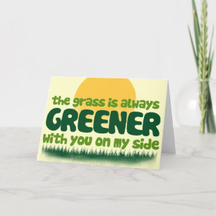 The Grass is Always Greener Card