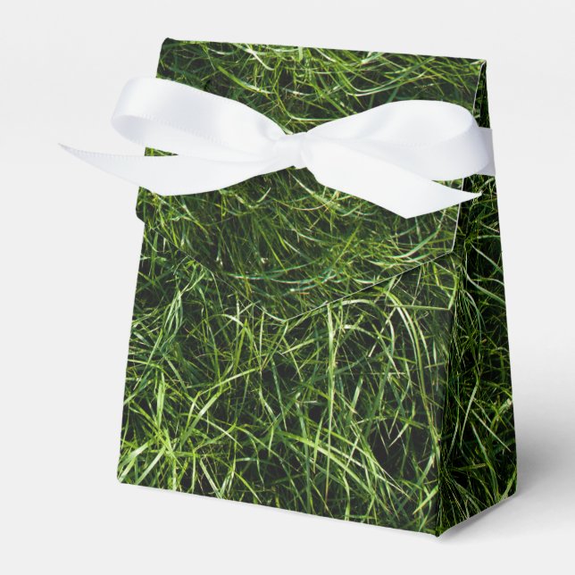 The Grass is Always Greener Favour Box (Front Side)