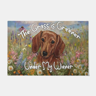 The Grass Is Greener Under My Wiener, Dog Mat