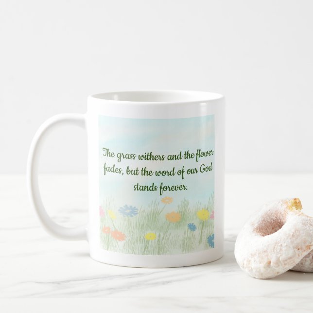 The Grass Withers Mug (With Donut)