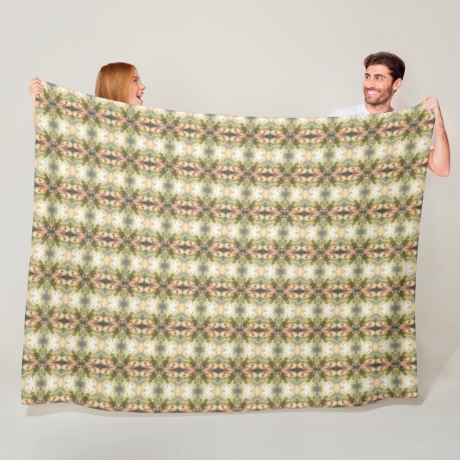 The Grasshopper and the Nectar Artwork.2 Fleece Blanket (In Situ)