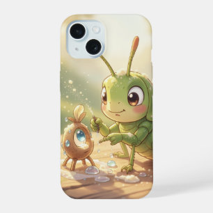 The Grasshopper and the Nectar Artwork.2 iPhone 15 Case