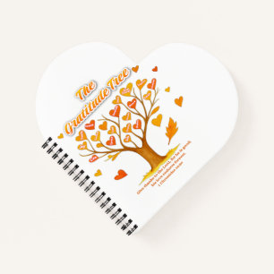 'The Gratitude Tree' Spiral Notebook