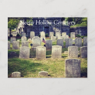 The Grave Site of Washington Irving Postcard