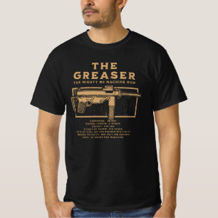 The Greaser - M3 Submachine Gun T-Shirt