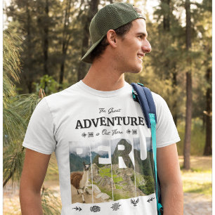 The Great Adventure is Out There - Machu Picchu T-Shirt
