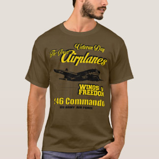 The Great Aeroplanes Curtiss C Commando T-Shirt