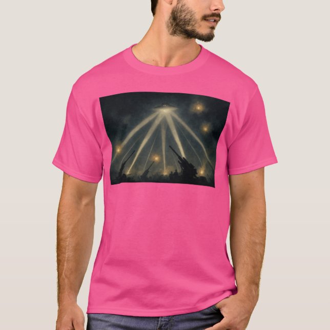 The Great Air Raid UFO 1942 T-Shirt (Front)