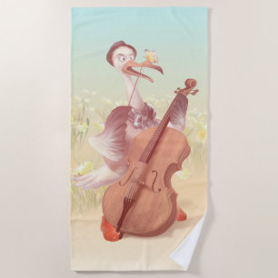 The Great Artist in Spring Beach Towel