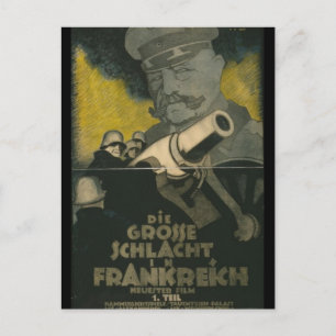 The Great Battle in France Postcard