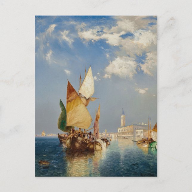 The Great Canal, Venice by Thomas Moran Postcard (Front)