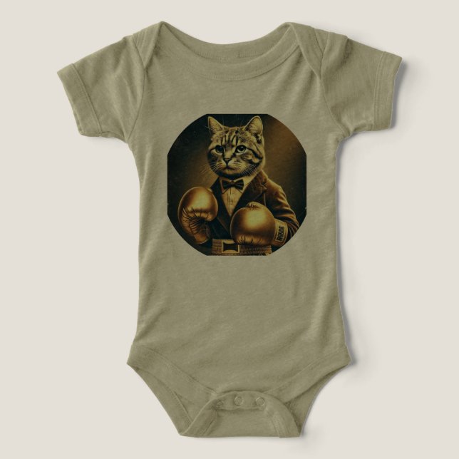 The Great Catsby – Cat with boxing gloves (Design Front)