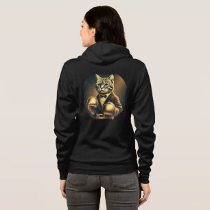 The Great Catsby – Cat with boxing gloves Hoodie