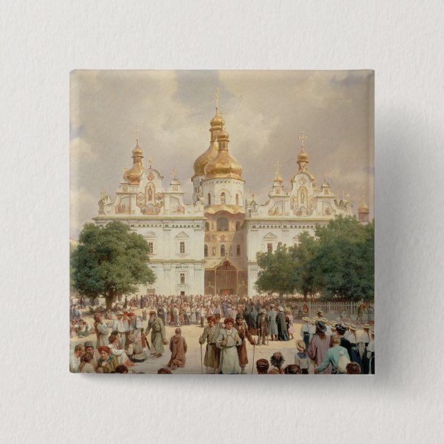 The Great Church 15 Cm Square Badge (Front)