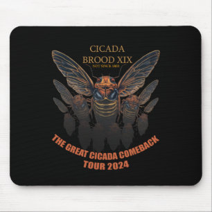 The Great Cicada Comeck Mouse Pad