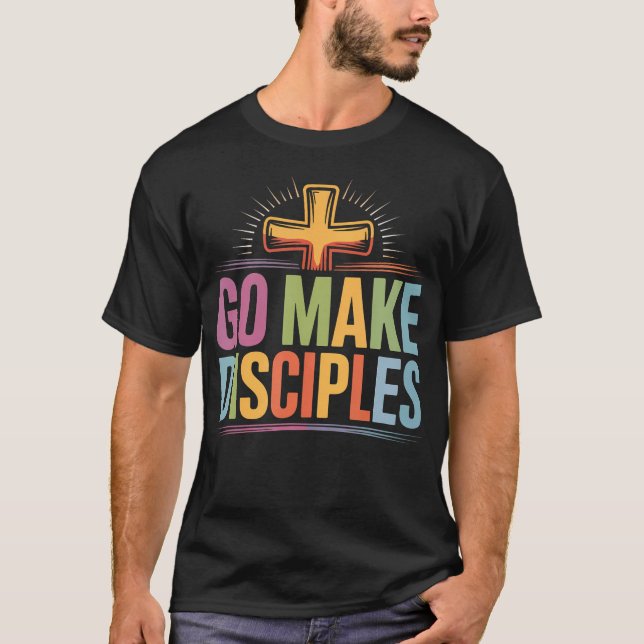 The Great Commission Witness Wear - Faith Based Ch T-Shirt (Front)