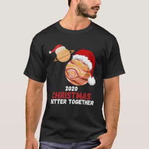 The Great Conjunction 2020 Jupiter and Saturn Plan T-Shirt