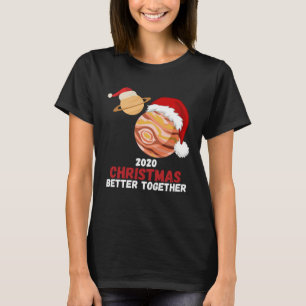 The Great Conjunction 2020 Jupiter and Saturn Plan T-Shirt