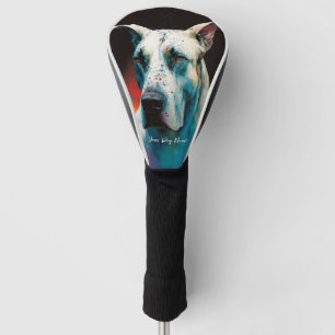 The Great Dane Dog - Composition 003 Golf Head Cover