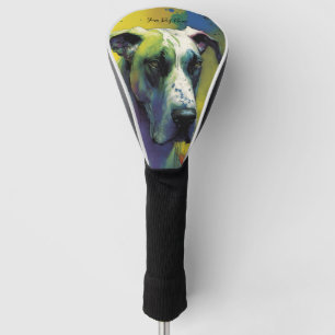 The Great Dane Dog - Composition 009 Golf Head Cover