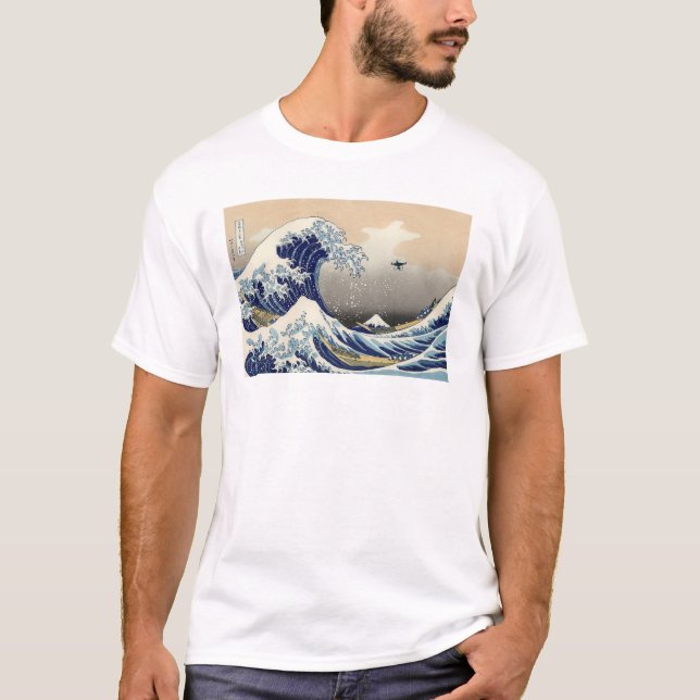 The Great Drone Wave Off Kanagawa T-Shirt (Front)