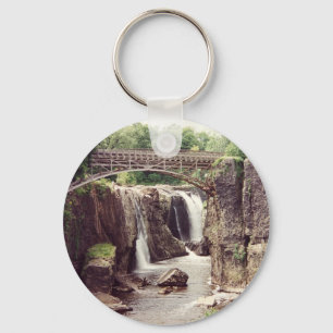 The Great Falls, Paterson, New Jersey Key Ring