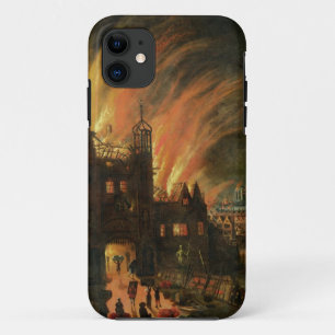 The Great Fire of London (September 1666) with Lud Case-Mate iPhone Case