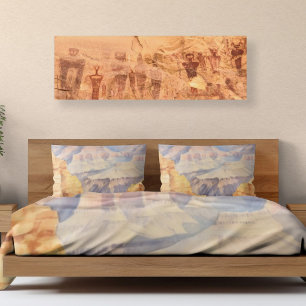 The Great Gallery Horseshoe Canyon Utah Pictograph Poster