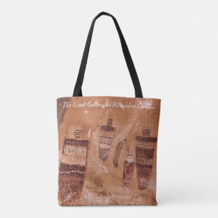 The Great Gallery Horseshoe Canyon Utah Pictograph Tote Bag