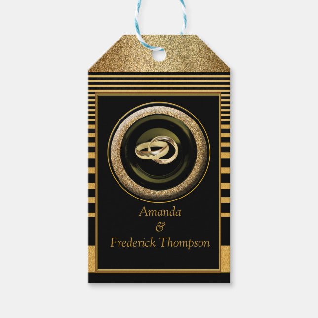 The Great Gatsby Inspiration Gift Tag (Front)