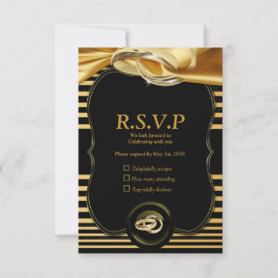 The Great Gatsby RSVP Card